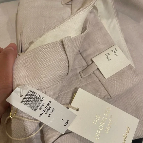 Aritzia Effortless Linen pants
